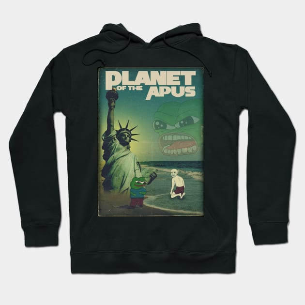 Planet of the Apus Hoodie by Emperor Frenguin